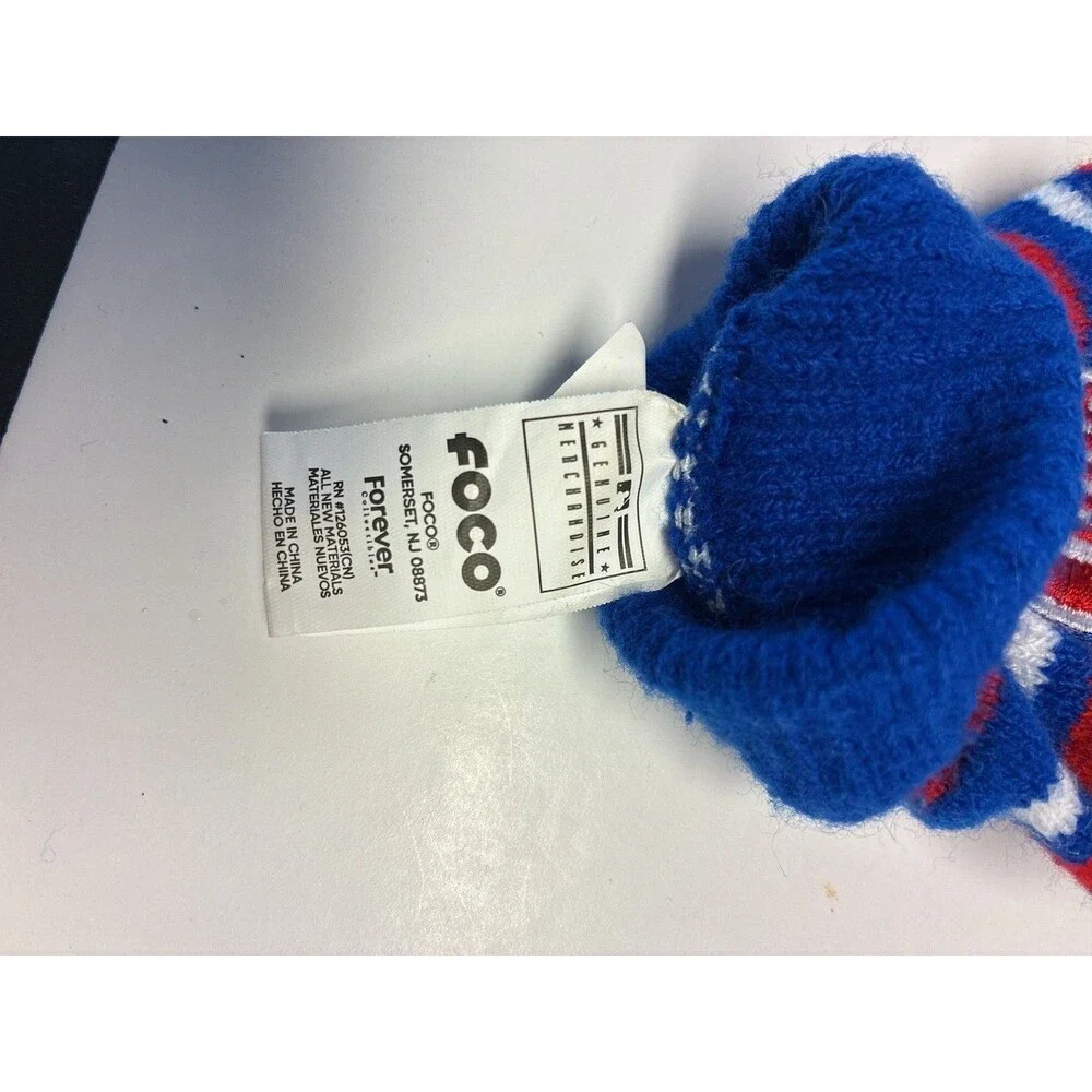 FOCO Youth Chicago Cubs MLB Striped Knit Touchscreen Gloves